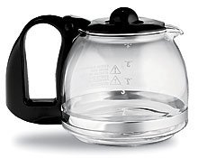 Proctor Silex 88180Y Glass 12 Cup Replacement Carafe with White Handle